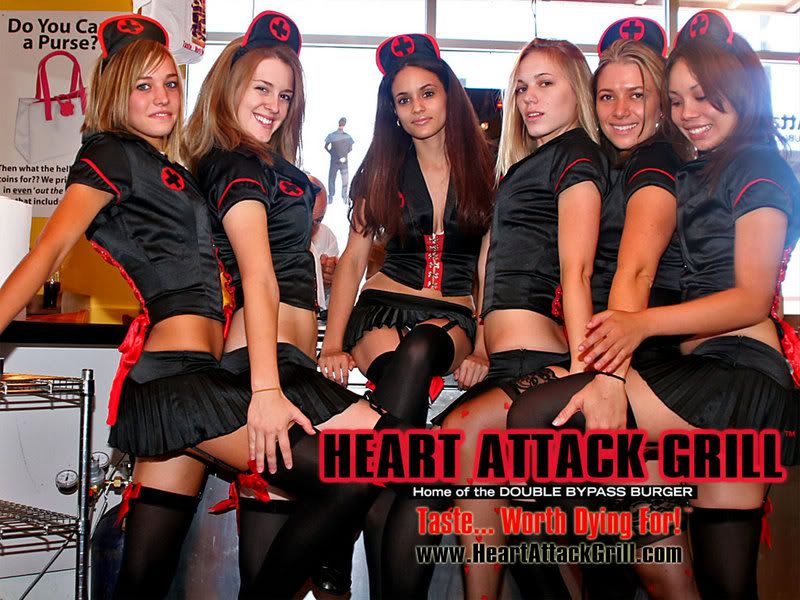Heart attack grill girls