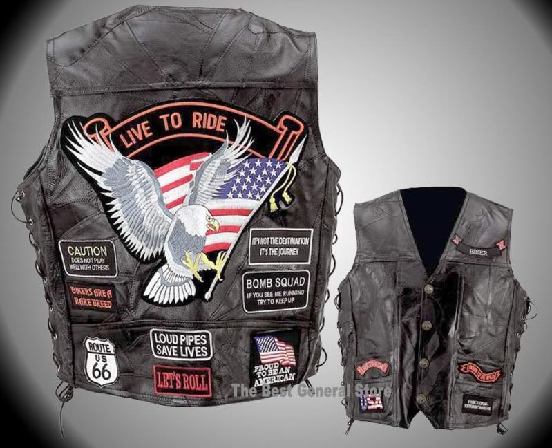 Proper Patch Placement On Motorcycle Vest