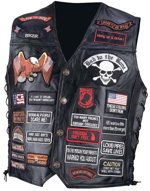 Harley Vest Patches