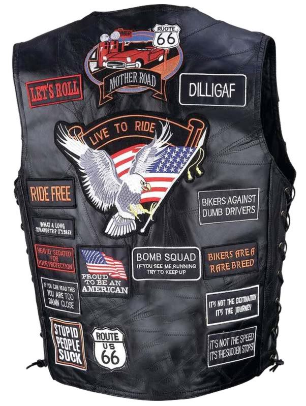 Harley Vest Patches