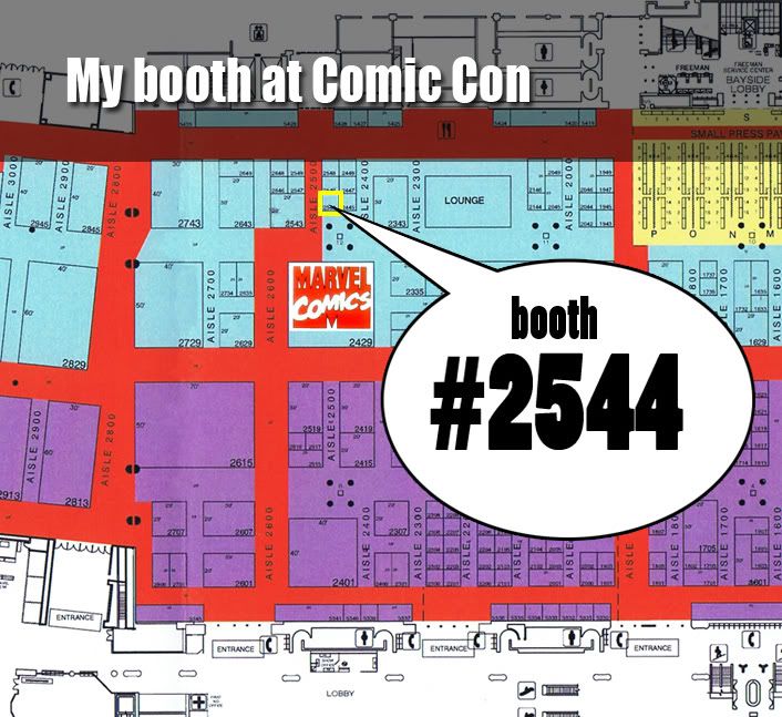 Booth number