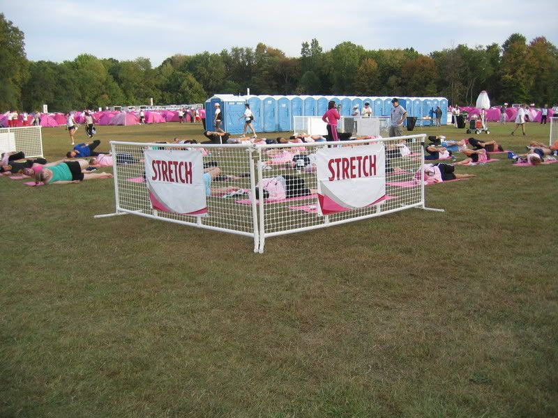Camp stretch area being utilized (c) SparkleCity sealare utilized