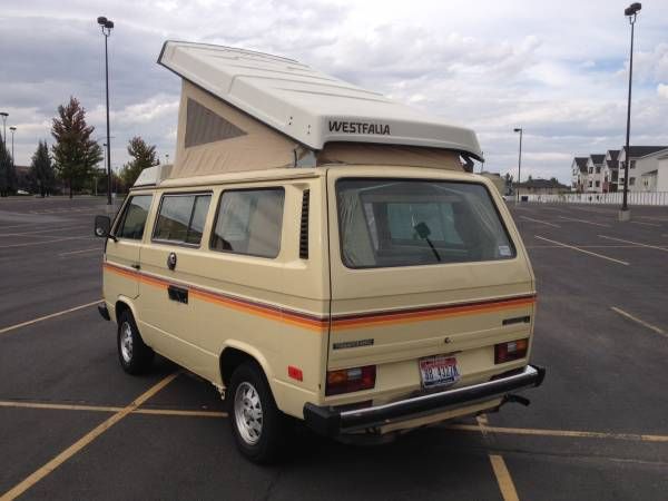 1981 Aircooled Vanagon Westfalia Itinerant Air Cooled