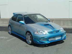 2000 Honda civic paint job #4