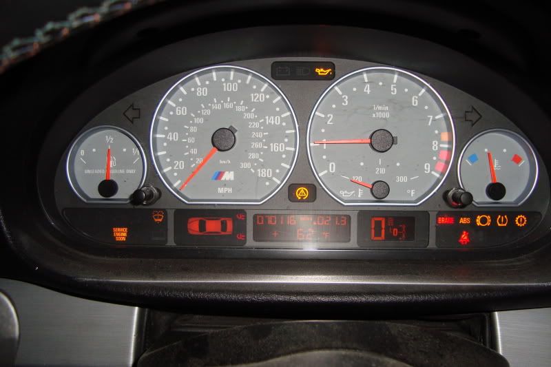Bmw m3 smg gearbox warning light #2