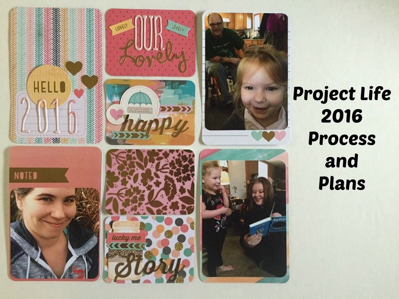 Project Life 2016 Process and Plans - The Hippie Art Studio