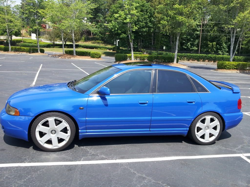 Blue Sedan