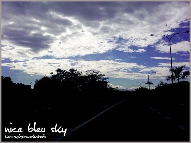 bleu sky