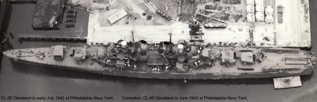 Calling all USS Cleveland class CL fans
