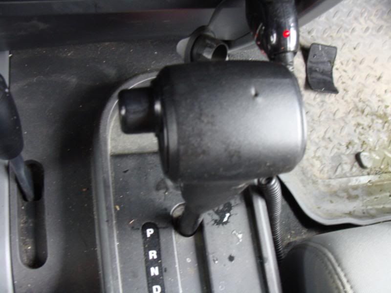 Bite out of the gear shifter