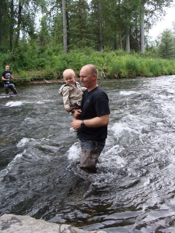 Sean and Autumn Fishing