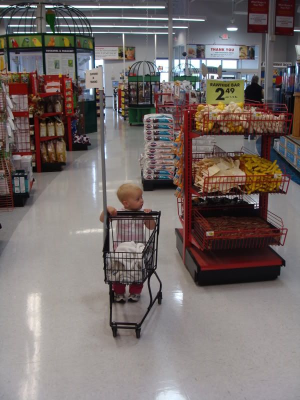 Customer in training.