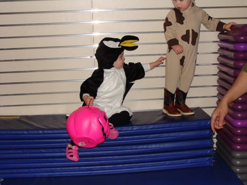 Touching Dylan's butt