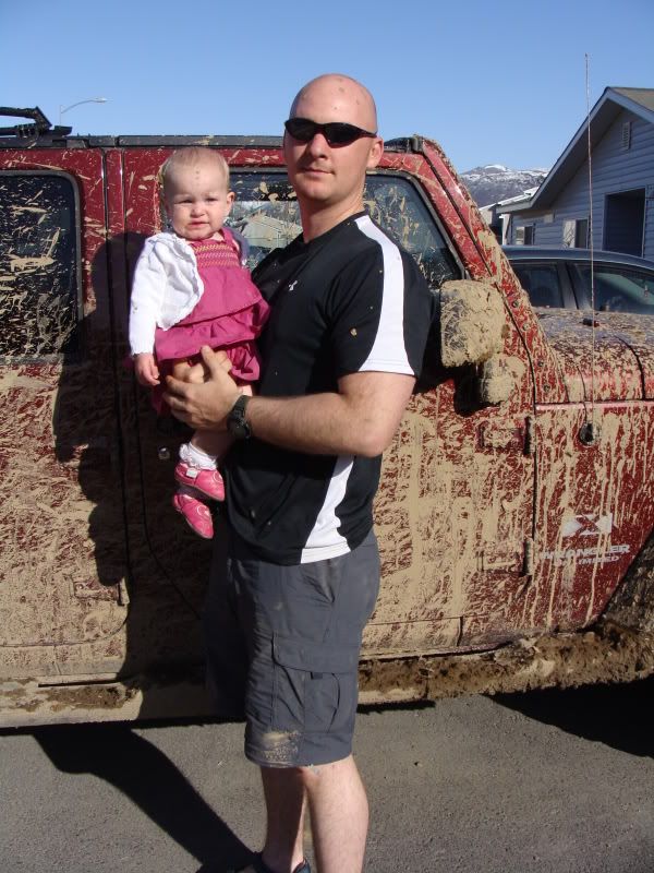 Dirty Jeep and Sean and Autumn