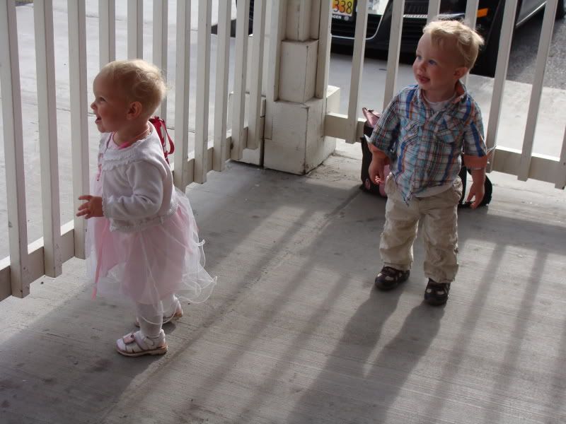 Not sure what they were laughing at.