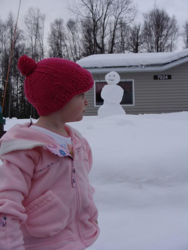 Autumn and the snowman.