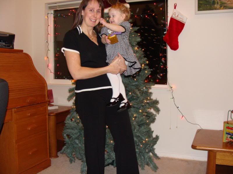 Autumn grabbing my earring