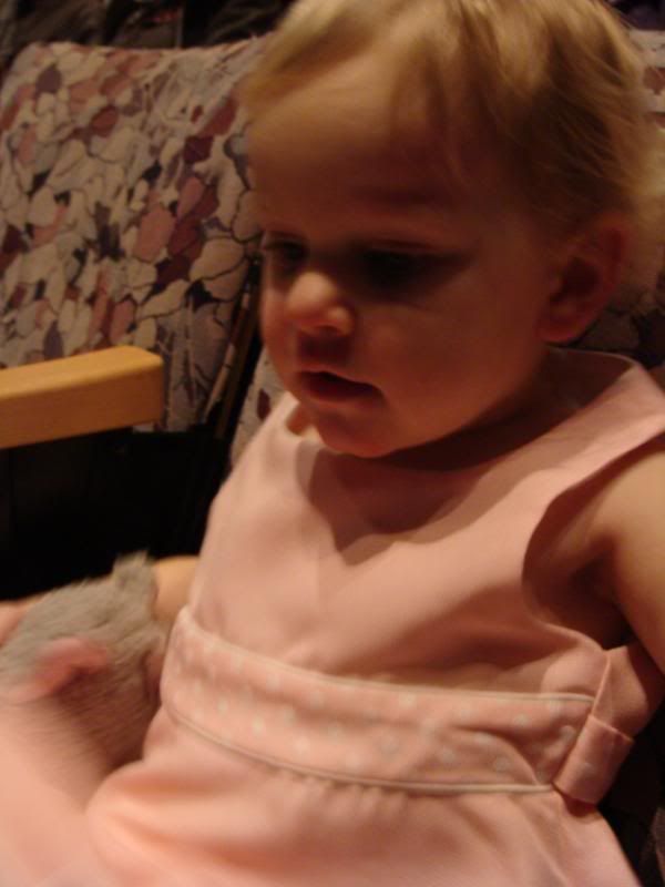 waiting for the show to begin