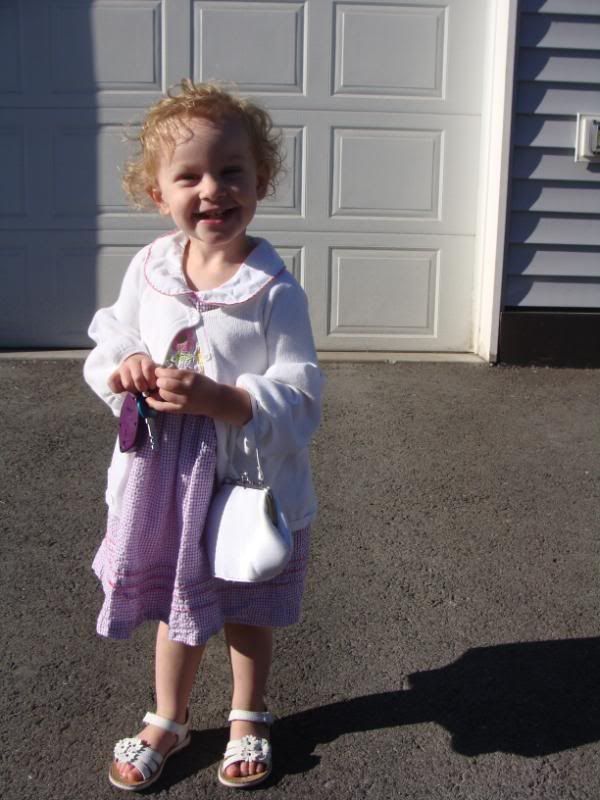 Cutie with purse and keys