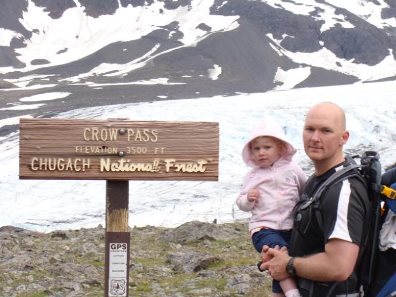 Sean and Autumn at the pass