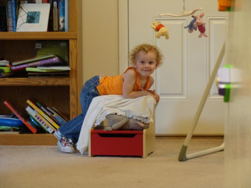 Getting ready for nap time