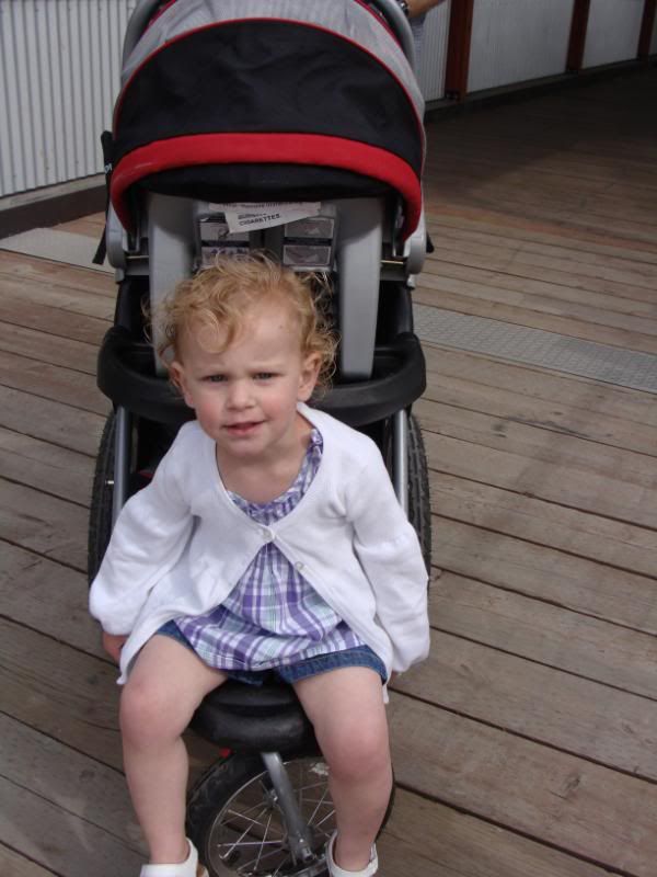 Grouchy face, crazy hair