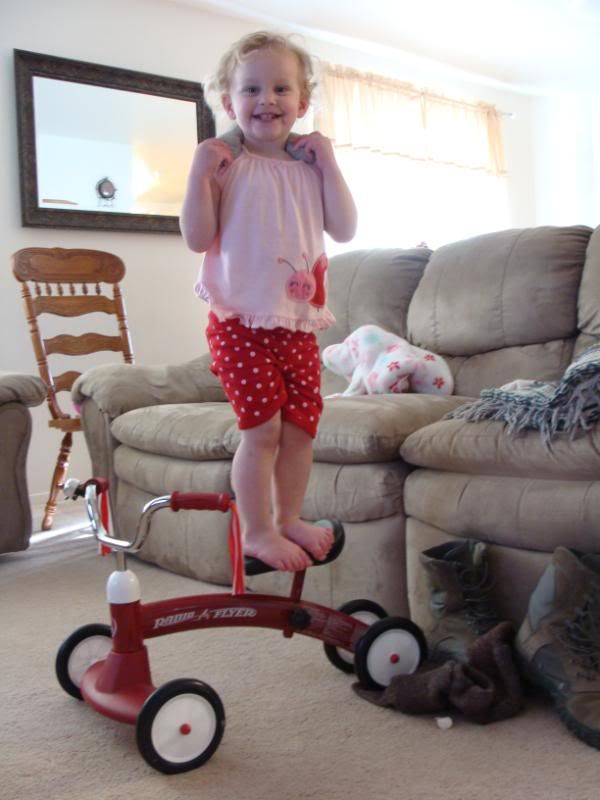 Happy to be a dare devil