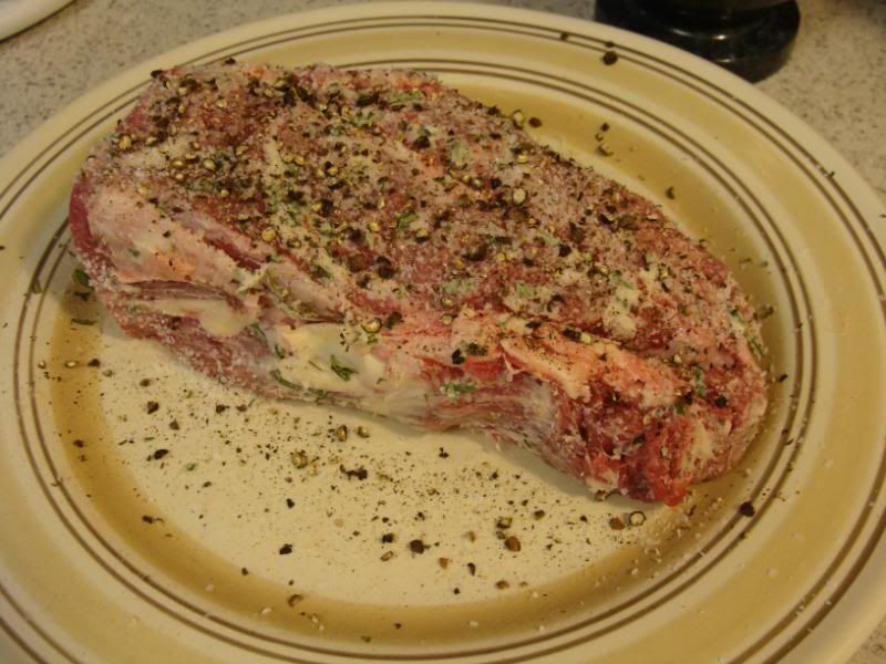 Beef tenerloin before cooking
