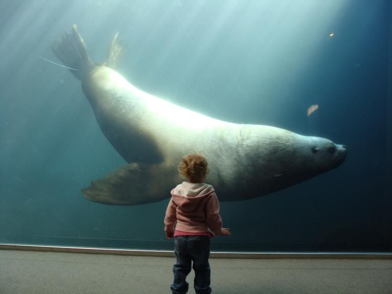 Autumn and the big guy