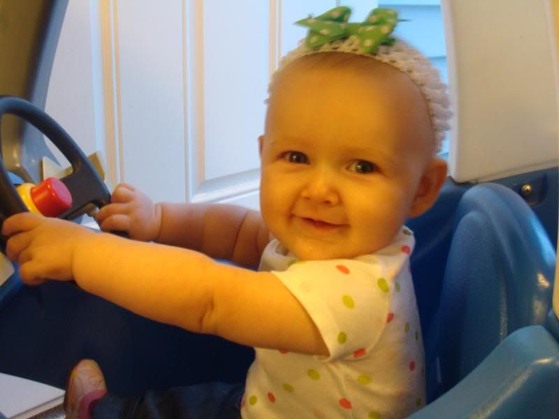 Emelia is the driver