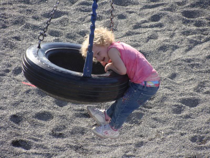 Tire swing