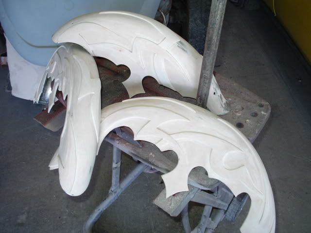 custom trike rear fenders