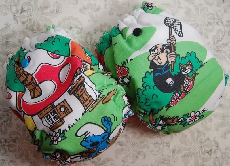 Hybrid Elite Fit--Stay Dry--Vintage Smurfs--Black Snaps Hybrid Elite Fit--Stay Dry--Vintage Smurfs--Black Snaps