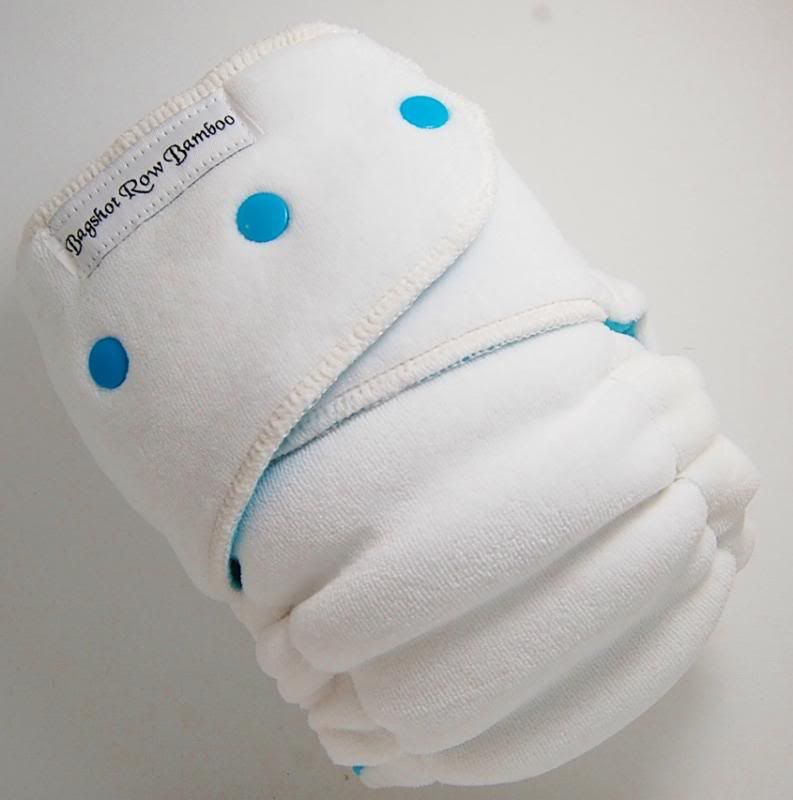 Tucked in All Night--Sugar *Turquoise Snaps/ Turquoise Inner* (Stay Dry) Tucked in All Night--Sugar *Turquoise Snaps/ Turquoise Inner* (Stay Dry)