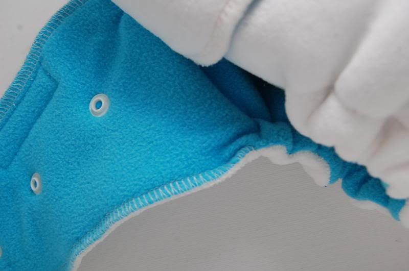 Tucked in All Night--Sugar *Turquoise Snaps/ Turquoise Inner* (Stay Dry) Tucked in All Night--Sugar *Turquoise Snaps/ Turquoise Inner* (Stay Dry)
