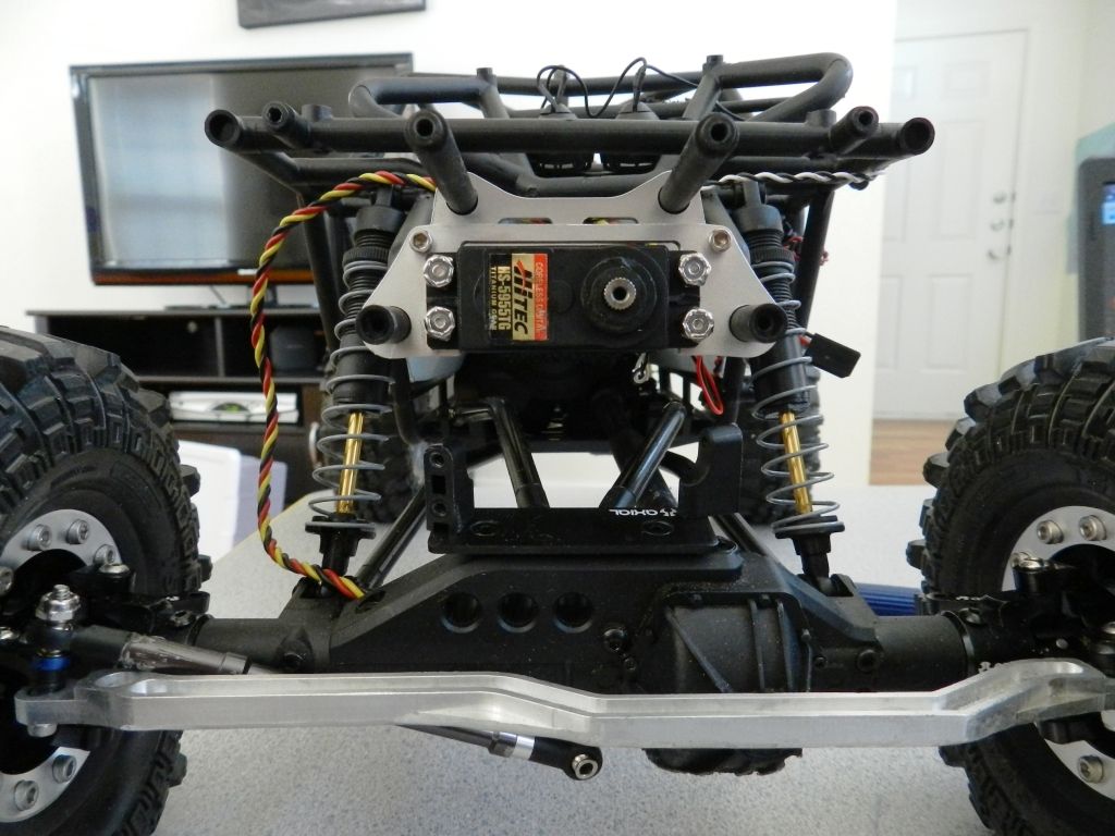 wraith chassis mounted servo? RCCrawler