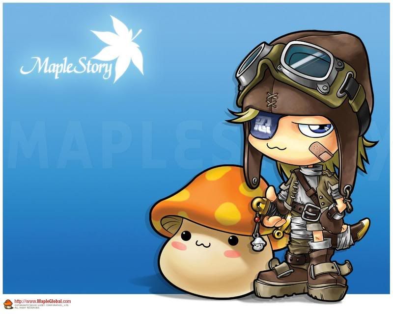 maplestory wallpaper. maple story theme