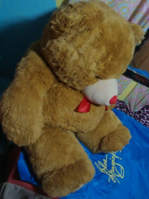 blue magic big teddy bear