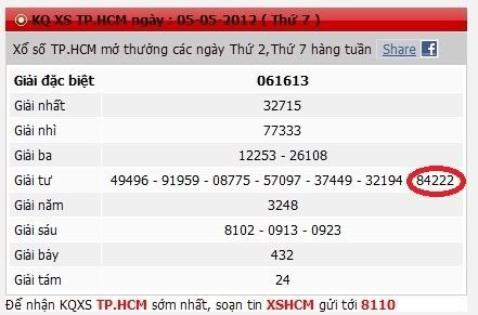 Xém trúng số, trật mỗi 1 số cuối - 2