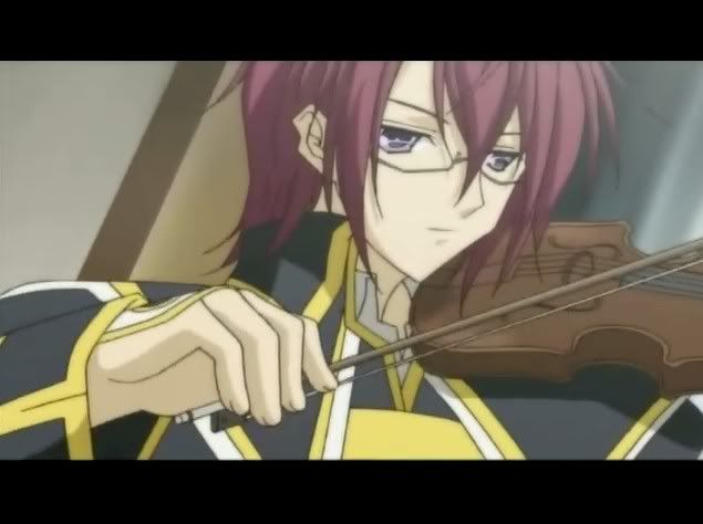 Kyoushiro Playing His Violin.