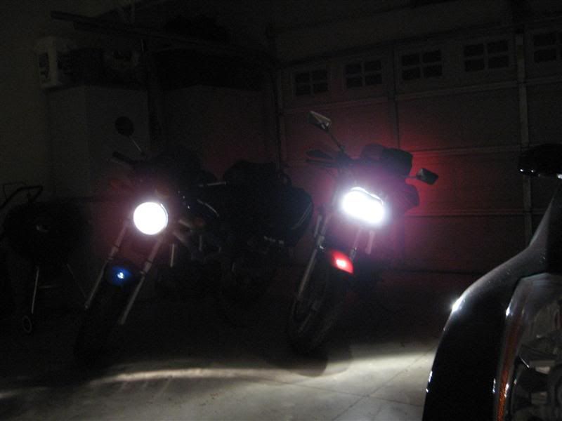 Dominator Headlights vs. Stock do you lose much brightness