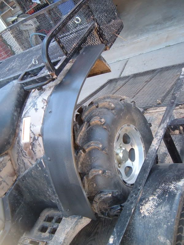 Home Made ATV Fender Flares Refuge Forums