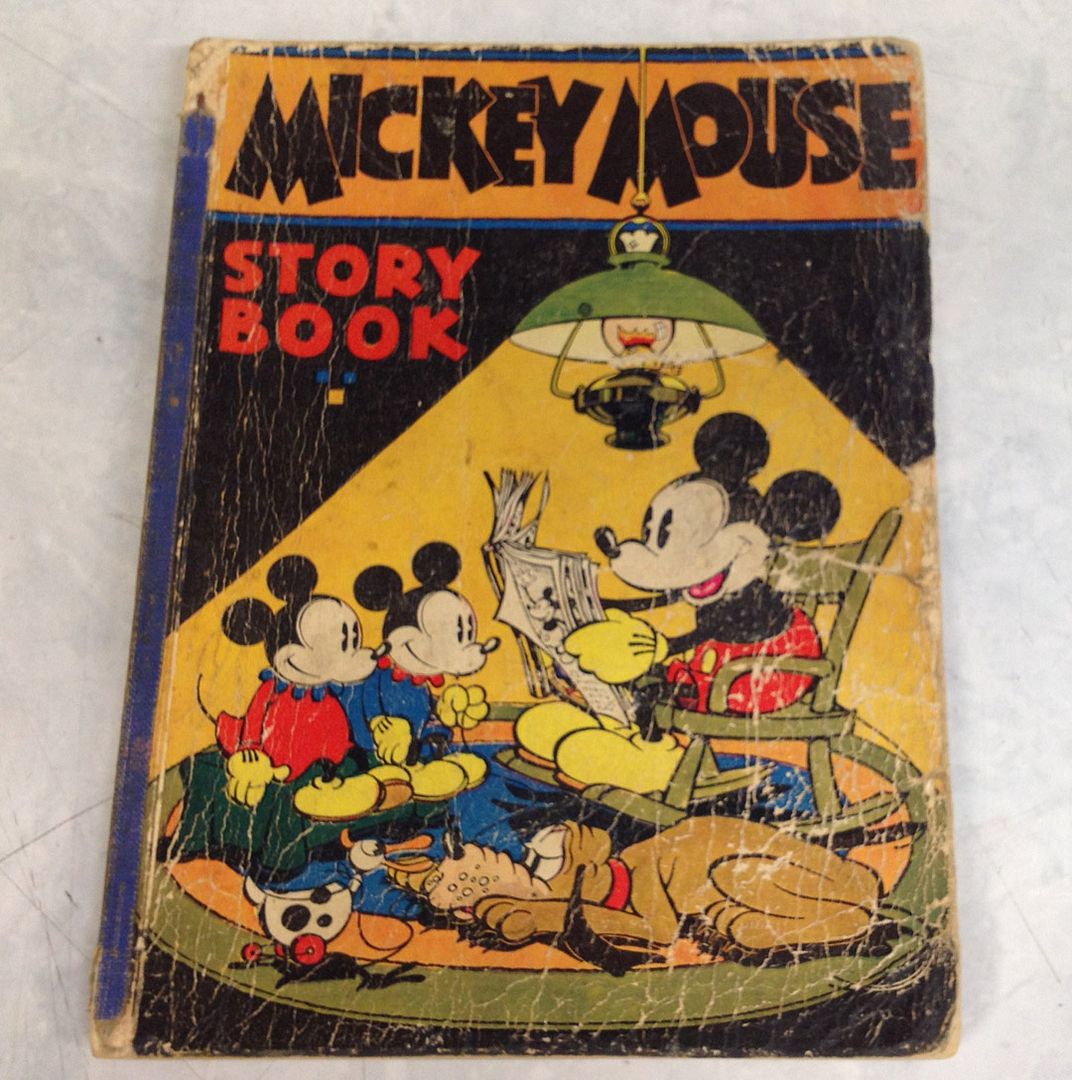 MICKEY MOUSE STORY BOOK, Fair, Walt Disney, Softcover, David McKay 1931 ...