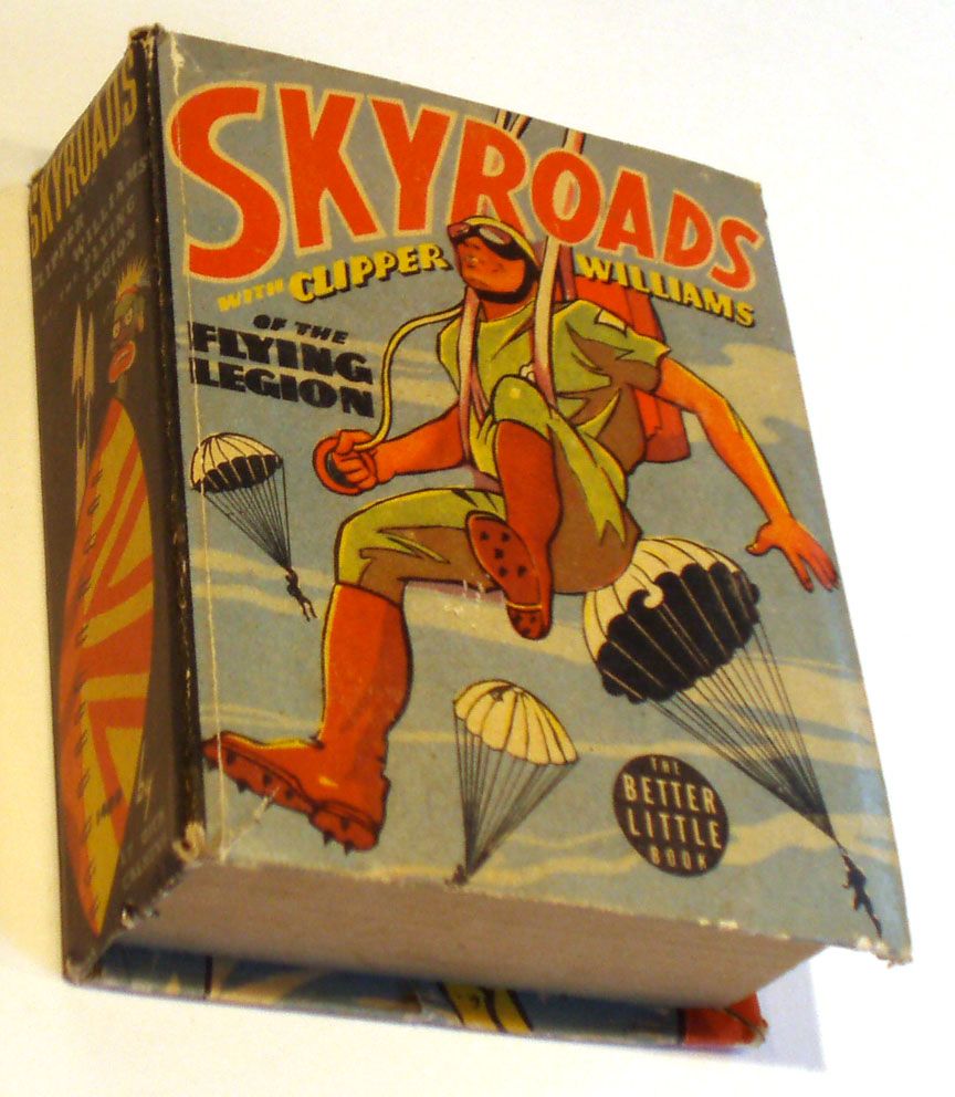 SKYROADS WITH CLIPPER WILLIAMS Big Better Little Book #1459 Very Good
