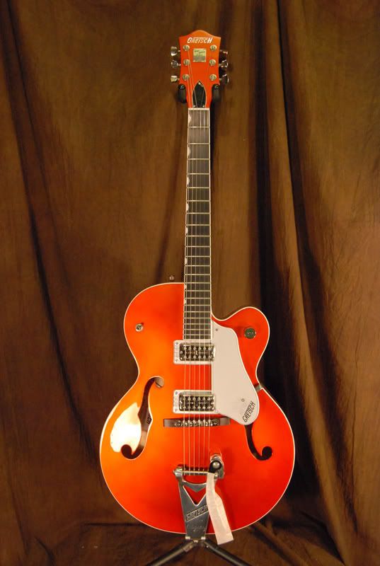 Gretsch Brian Setzer Hot Rod Tangerine G6120SHT  