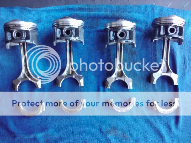 WTT CTR Piston's on ITR Rod's for some B16 Rod, Piston combo Tampa